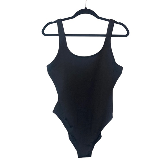 PINK ACTIVE Black One Piece Swimsuit L NWT - Picture 7 of 16
